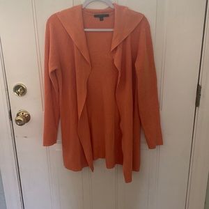 Hooded Sweater Orange Size Small